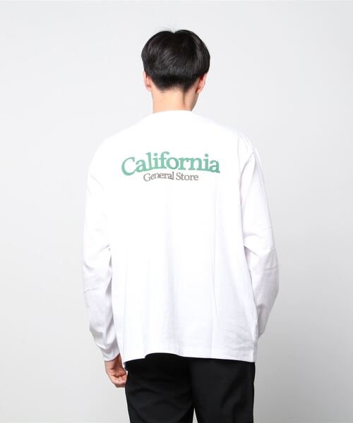 「California General Store」 長袖Tシャツ L ホワイト メンズ_画像2