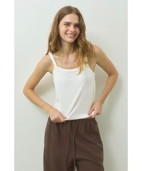 ALEXIA STAM（アリシアスタン） キャミソール Terry Cloth Camisole 