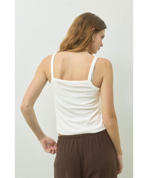 ALEXIA STAM（アリシアスタン） キャミソール Terry Cloth Camisole
