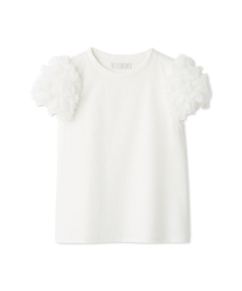 CELFORD（セルフォード） tシャツ 半袖 「洗える」チュールスリーブ