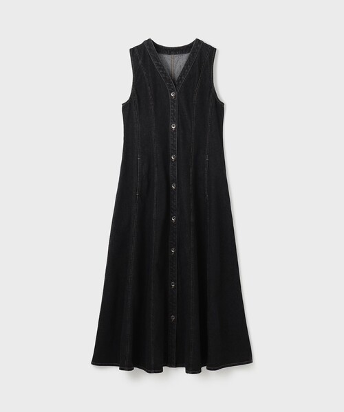 「GRACE CONTINENTAL」 サロペットスカート 36 ブラック レディース_画像6