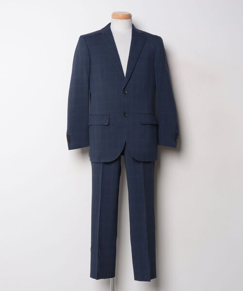 【美品】パーフェクトスーツファクトリー スーツ 上下　スリーピース A6 Perfect Suit FActory（パーフェクト スーツ ファクトリー） スーツ A6