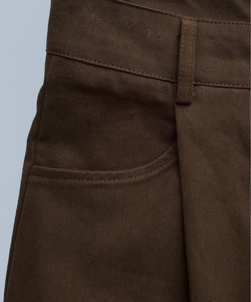 「on:nue」 パンツ LARGE ブラウン レディース_画像2