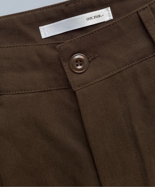 「on:nue」 パンツ LARGE ブラウン レディース_画像5