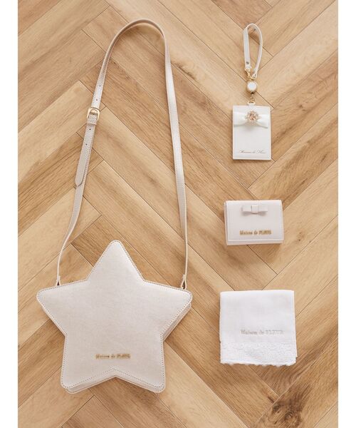 「Maison de FLEUR」 ショルダーバッグ FREE シルバー レディース_画像5