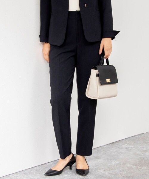 「NOLLEY'S Sophi」 スラックス 36 ネイビー レディース_画像5