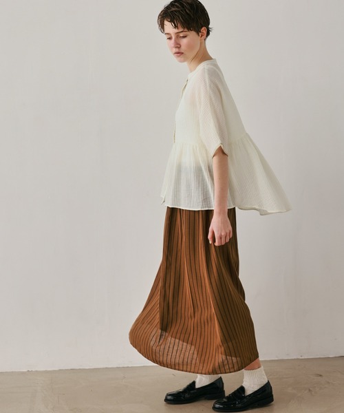 「Kelen」 スカート M ネイビー レディース_画像4