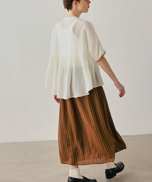 「Kelen」 スカート M ネイビー レディース_画像7
