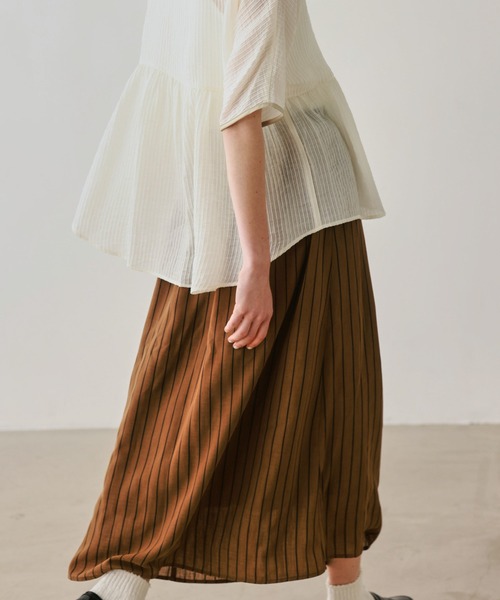 「Kelen」 スカート M ネイビー レディース_画像8