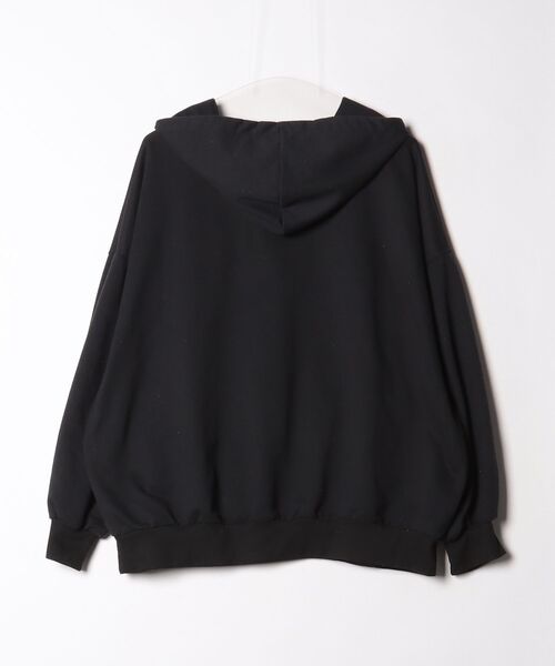 「SHEENA」 ジップアップパーカー M ブラック レディース_画像2