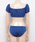 水着 2wayオフショルダーフロントボタンメッ...の詳細画像4