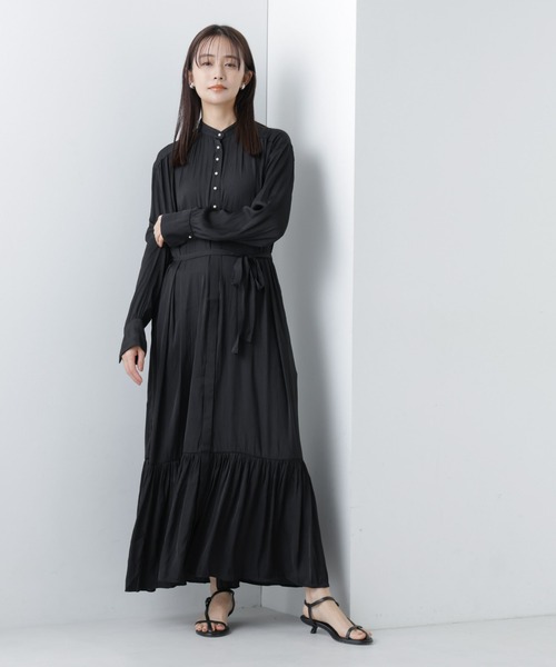 nano universe golf 黒 ワンピース NANO universe（ナノ・ユニバース） ワンピース nano universe GOLF