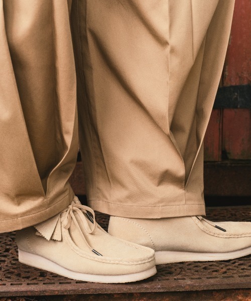 Clarks（クラークス） デッキシューズ Wallabee Boot 26155516 メンズ