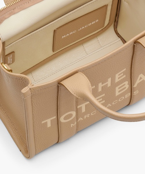 Marc Jacobs THE LEATHER SMALL ロゴプリント 2way トートバッグ MARC JACOBS トートバッグ THE LEATHER SMALL TOTE BAG/ザ