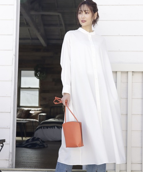 GLOBAL WORK（グローバルワーク） ワンピース イージーケア羽織り