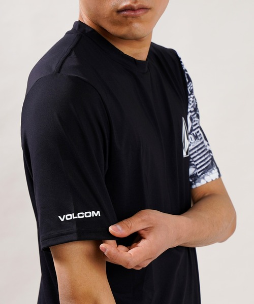 ラッシュガード VOLCOM/ボルコム UVケア 水陸両用 ルーズシルエット アシンメトリーTシャツ/ストーンロゴ ラッシュガード A9112202|ZOZOTOWN |11