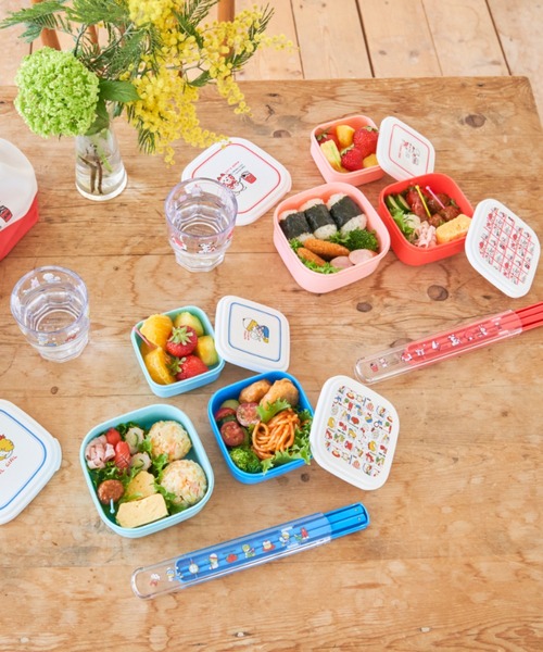 弁当箱 「シモジマ」シール容器 ランチボックス タッパー 3個セット