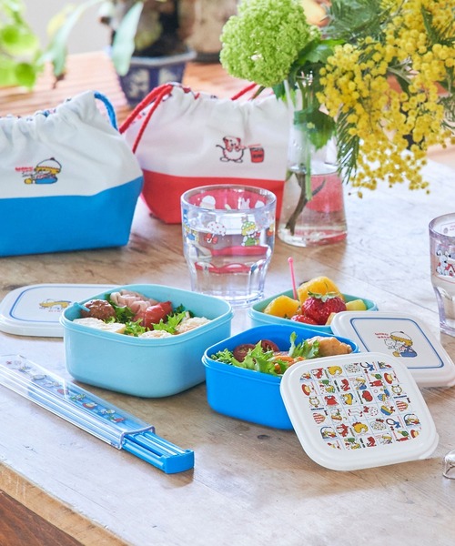 弁当箱 「シモジマ」シール容器 ランチボックス タッパー 3個セット