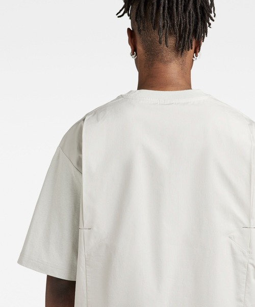 送料込★G-Star★Utility Mix Pocket Loose Tシャツ G-STAR RAW (ジースターロゥ) UTILITY MIX POCKET LOOSE T-SHIRT