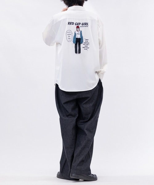 RED CAP GIRL（レッドキャプガール） シャツ 「a-r」「Red Cap Girl