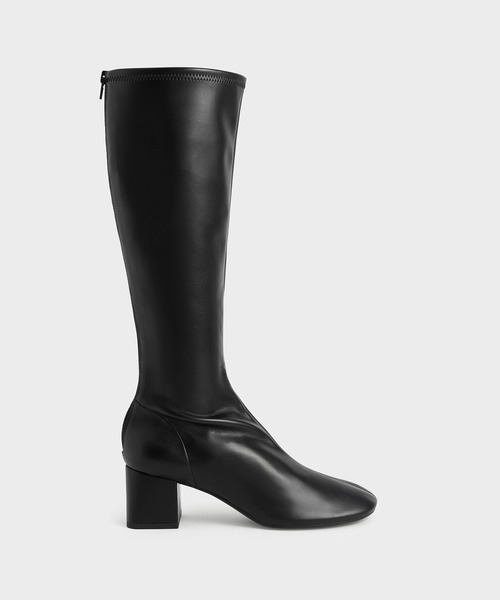 CHARLES ＆ KEITH（チャールズ&キース） ブーツ ブロックヒール ロング