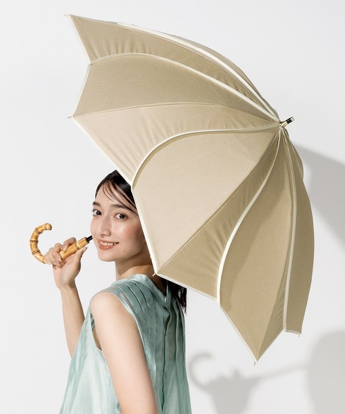 UVO（ウーボ） 傘 完全遮光100% 最強の日傘「」8本骨 長傘 フローラル