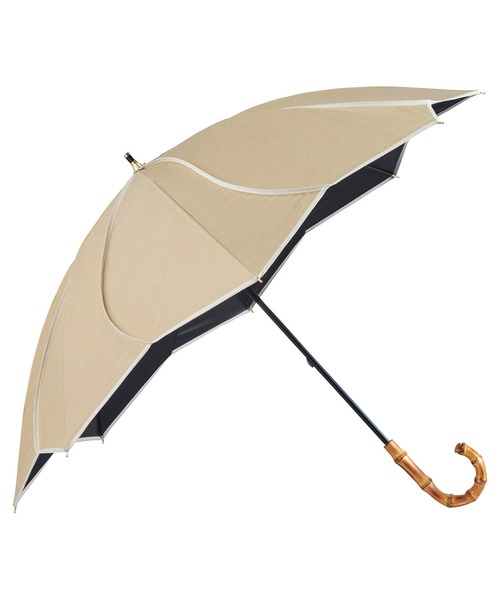 UVO（ウーボ） 傘 完全遮光100% 最強の日傘「」8本骨 長傘 フローラル