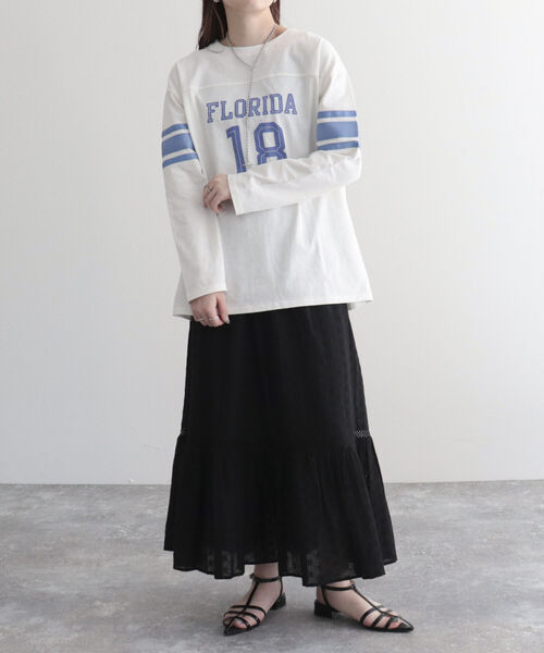 fredy emue スカート 「fredy emue/フレディエミュ」コットンレース 