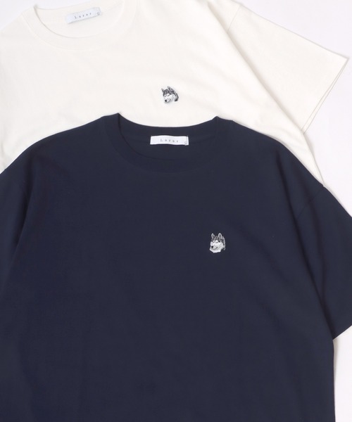 Lazar tシャツ Tシャツ 別注 Animal One Point Embroidery Tee