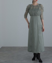atlo（アトロ） ドレス 結婚式 パーティー ドレス ボレロ 七分袖