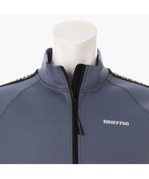 ジャケット ブルゾン 「ブリーフィングゴルフ」MENS WARM SIDE LOGO LINE BLOUSON ブリーフィングゴルフ MENS WARM SIDE LOGO LINE