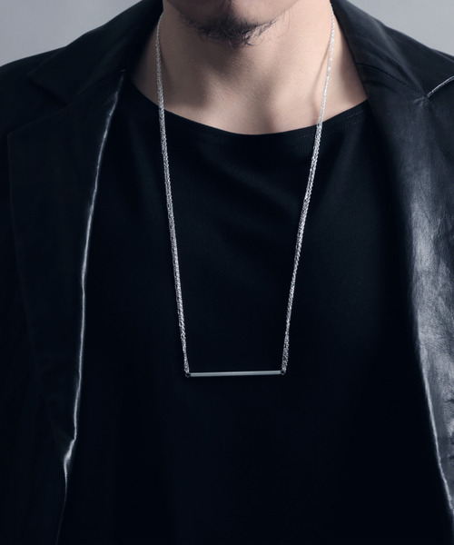 ネックレス 「YArKA/ヤーカ」double bar 3way necklace 「luslep2」 2タイプチェーン3wayバーネックレスの画像