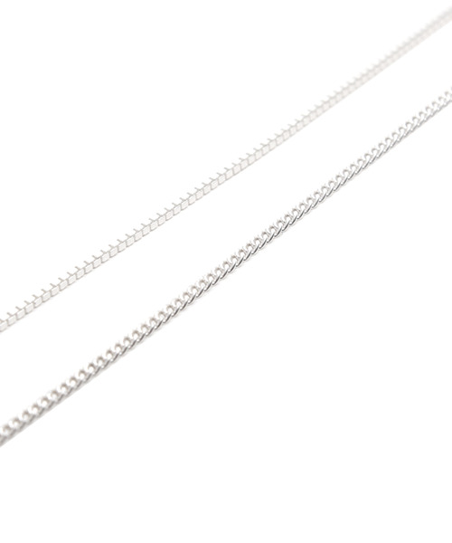ネックレス 「YArKA/ヤーカ」double bar 3way necklace 「luslep2」 2タイプチェーン3wayバーネックレスの画像