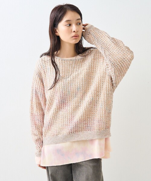 FREAK'S STORE（フリークスストア） ニット セーター ラメ メッシュ