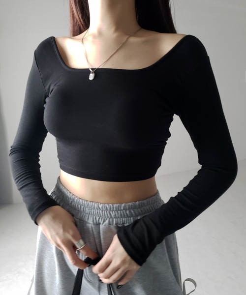 me+em select（ミームセレクト） tシャツ 「 カップ付き 」ショート丈