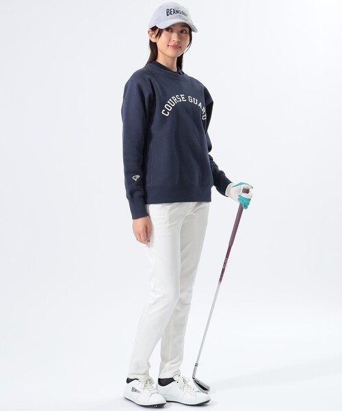 BEAMS - 新品同様 ビームスゴルフ  レディース パンツ BEAMS GOLF パンツ 「WOMEN」ORANGE LABEL / USロゴ ストレッチ