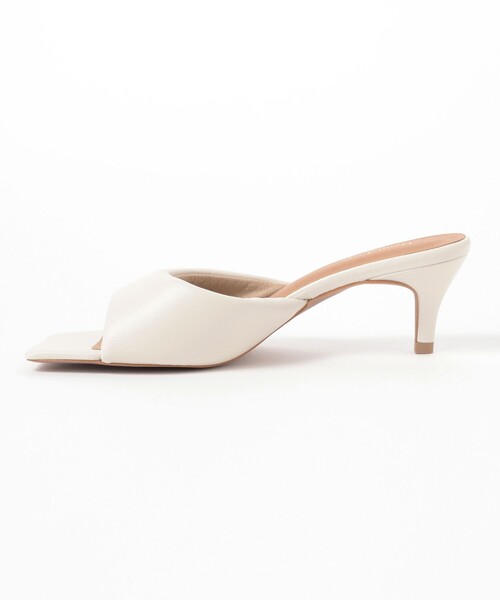 Demi-Luxe BEAMS サンダル スクエアパフサンダル .M レディース