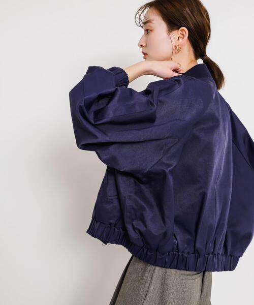 SENSE OF PLACE by URBAN RESEARCH ブルゾン アウター シャイニー