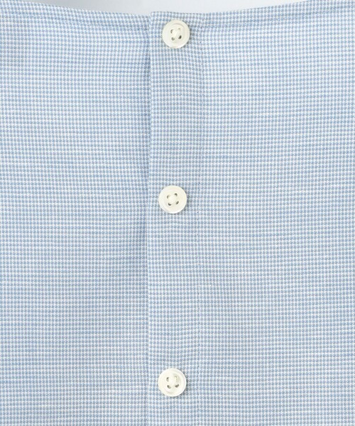 J.PRESS ブラウス シャツ 「洗える」BEZピンチェック ボリューム