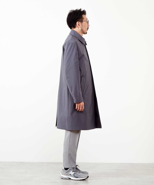 MEN'S MELROSE ステンカラーコート コート MOVE IT ストレッチ