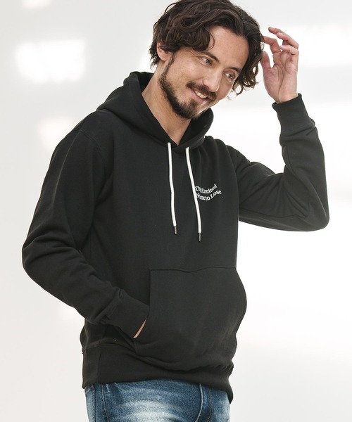 1minute 1second パーカー mpa3411- Time is Limited. printed parka 