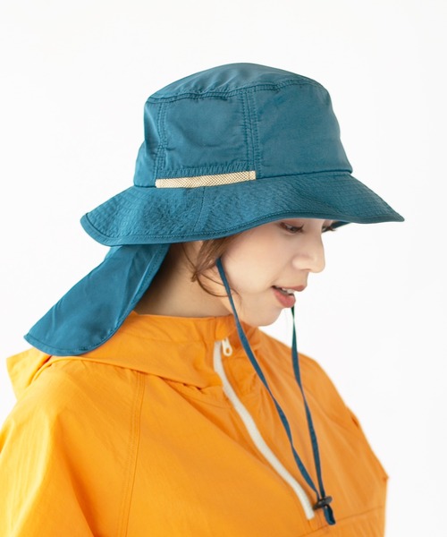 14+（イチヨンプラス） 帽子 ハット 撥水 サンシェードサファリハット