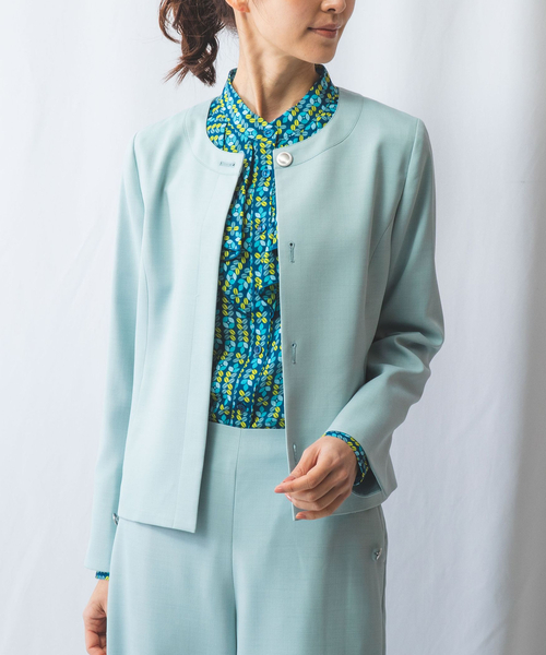 NARACAMICIE（ナラカミーチェ） ジャケット ノーカラージャケット