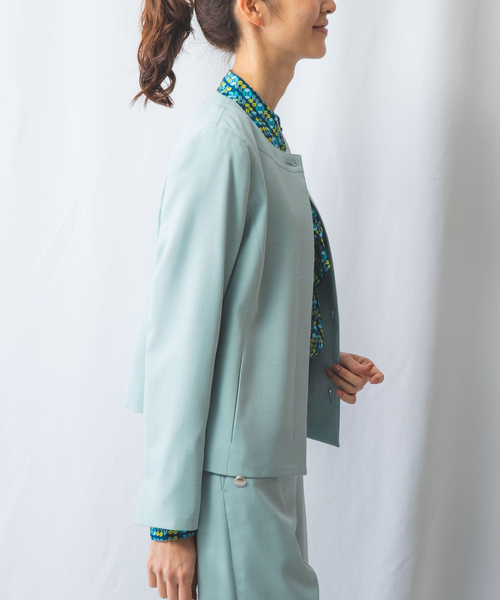 NARACAMICIE（ナラカミーチェ） ジャケット ノーカラージャケット