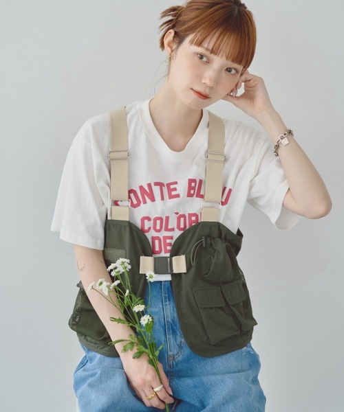 ベスト ジレ ナイロンメッシュベスト レディース unclip ベスト ジレ ナイロンメッシュベスト レディース