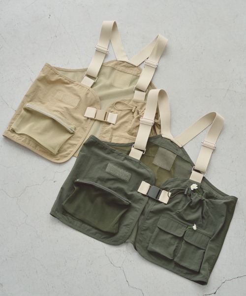 ベスト ジレ ナイロンメッシュベスト レディース unclip ベスト ジレ ナイロンメッシュベスト レディース