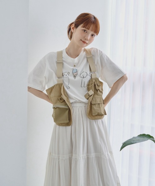 ベスト ジレ ナイロンメッシュベスト レディース unclip ベスト ジレ ナイロンメッシュベスト レディース