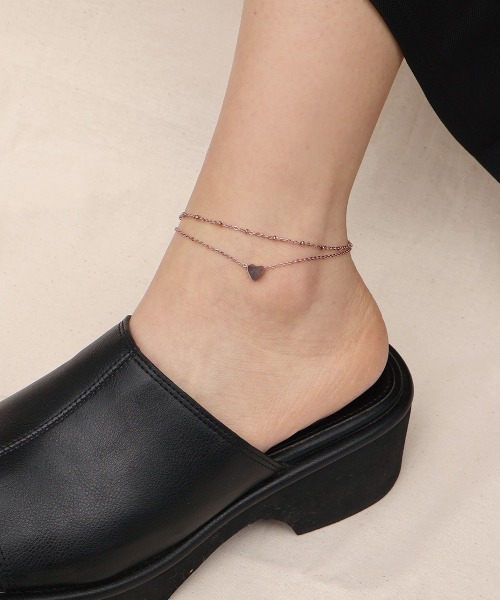JUSTIN DAVIS アンクレット LOVE CUFF” Anklet レディース
