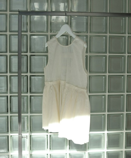 etsu　anuke アンヌーク Sheer Peplum Tops anuke SALE50%OFF アンヌーク セール トップス Sheer Peplum