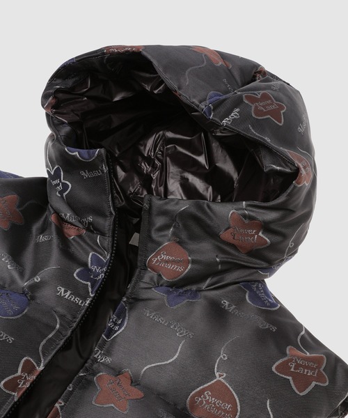 MASU ベスト ジレ FALLING BALLOON DOWN VEST graphic by VERDY メンズ  